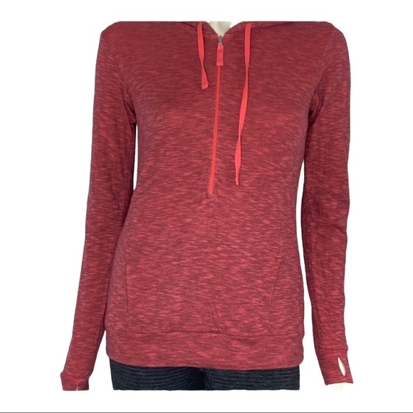 Lucy 1/2 Zip up Hoodie with thumb holes Sz XS - Picture 1 of 7